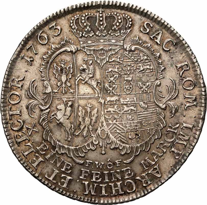 August lll Sas. Talar sasko-polski 1763, Drezno